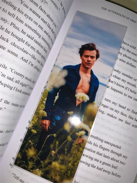 Harry Styles Bookmark Printable
